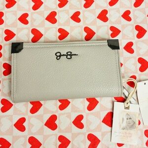 Beautiful Jessica Simpson Light Gray Women's Wallet
